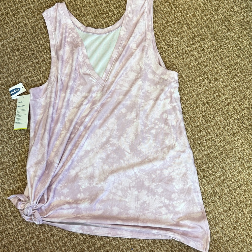 Old Navy Tie-Dye Activd Tank Top
